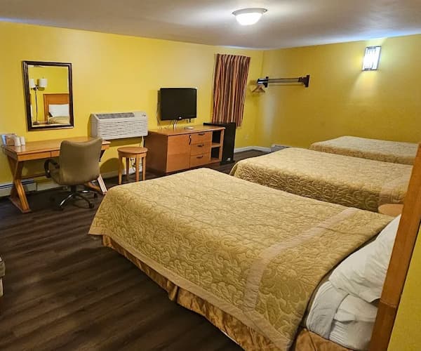 Luxury hotel room